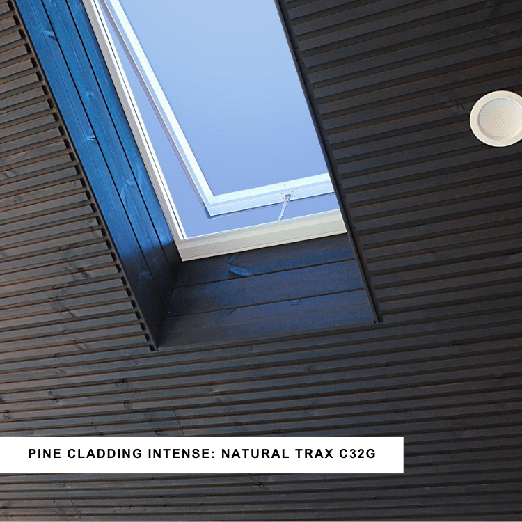 Pine Cladding Intense Natural Trax C32G Project